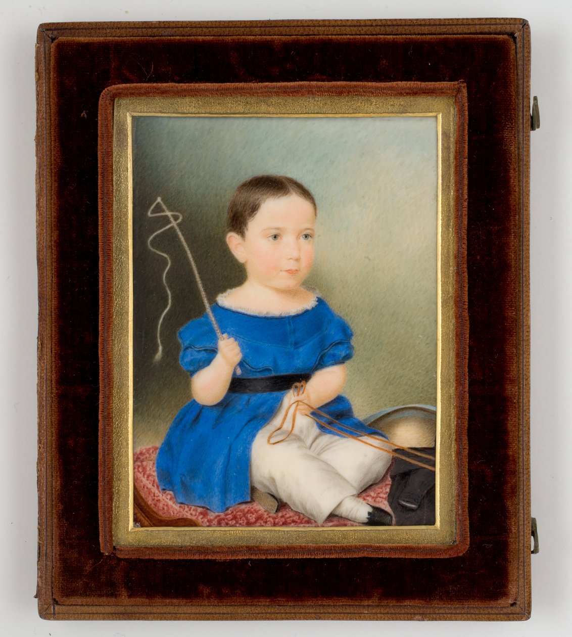 Stephen Salisbury III (1835-1905) 1838 (wc na slonovině) od Eliza Goodridge