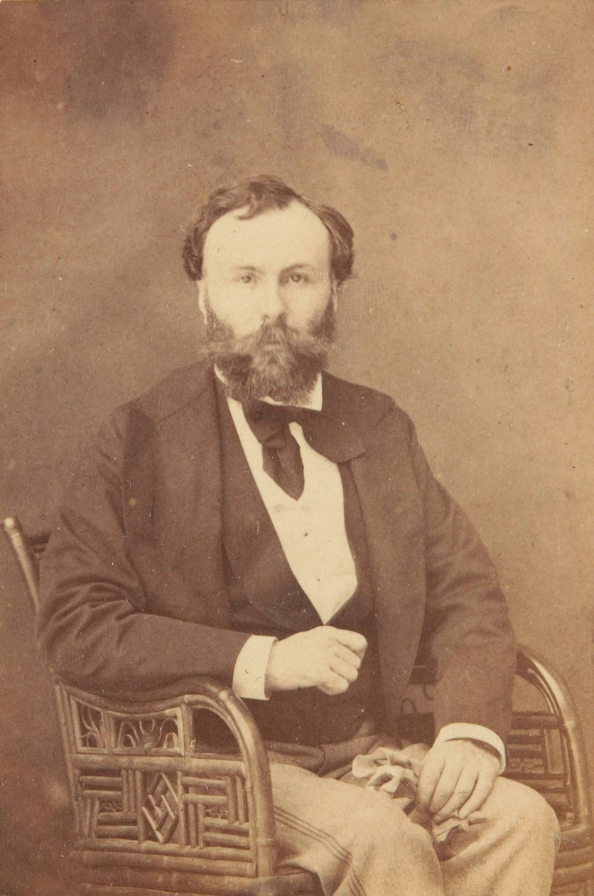 Portrét Gustava Moreaua 1826-1898, 1874. od Éliza de Romilly