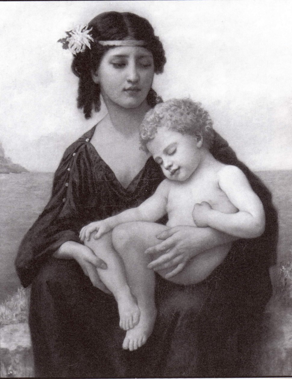 U mořského pobřeží od Elizabeth Jane Gardner Bouguereau