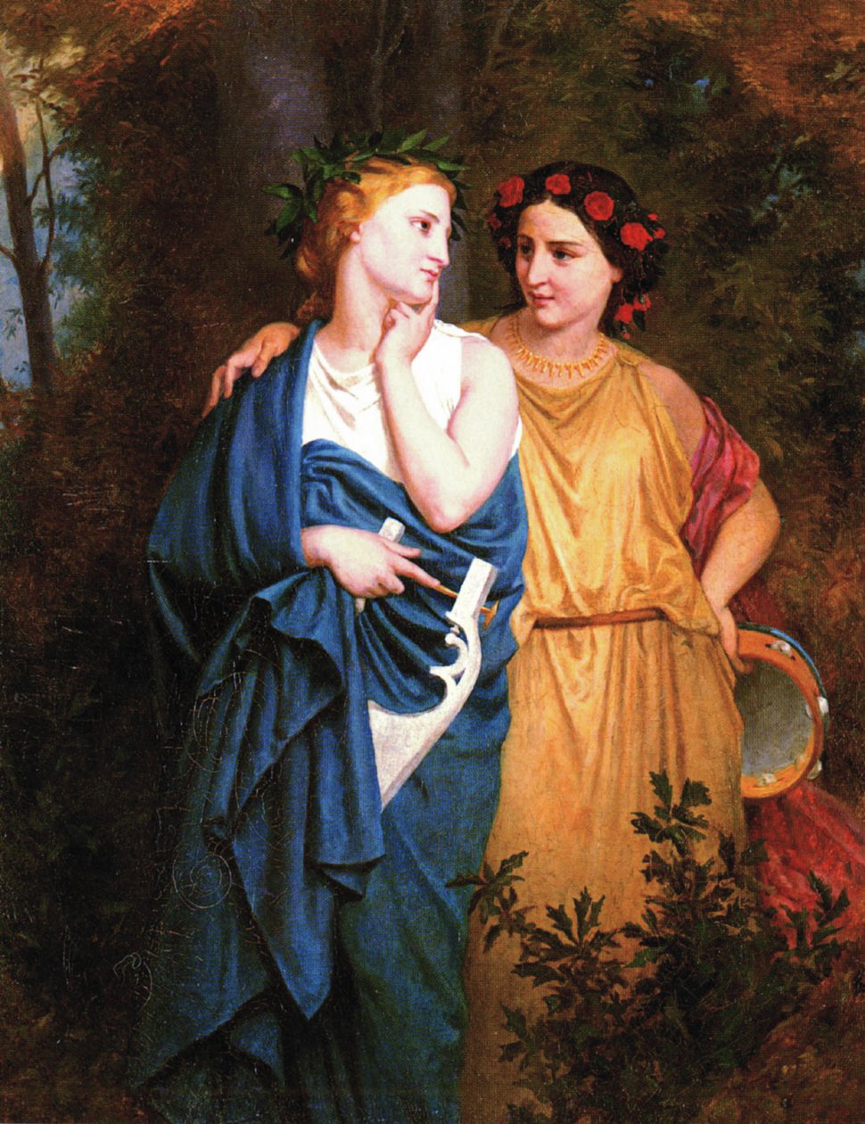 Philomena a Procne od Elizabeth Jane Gardner Bouguereau