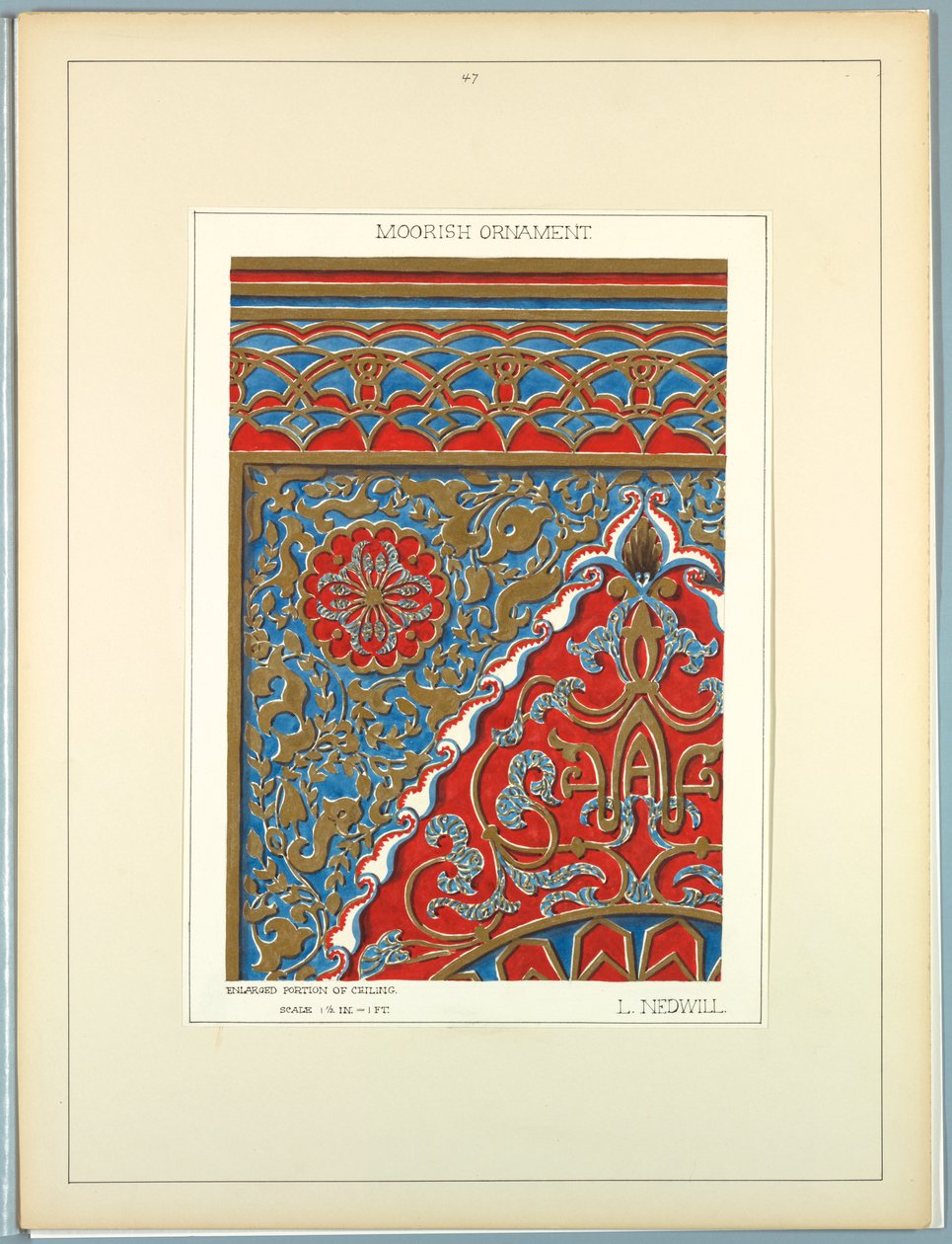 Historický ornament, ca. 1900 od Elizabeth A. Nedwill