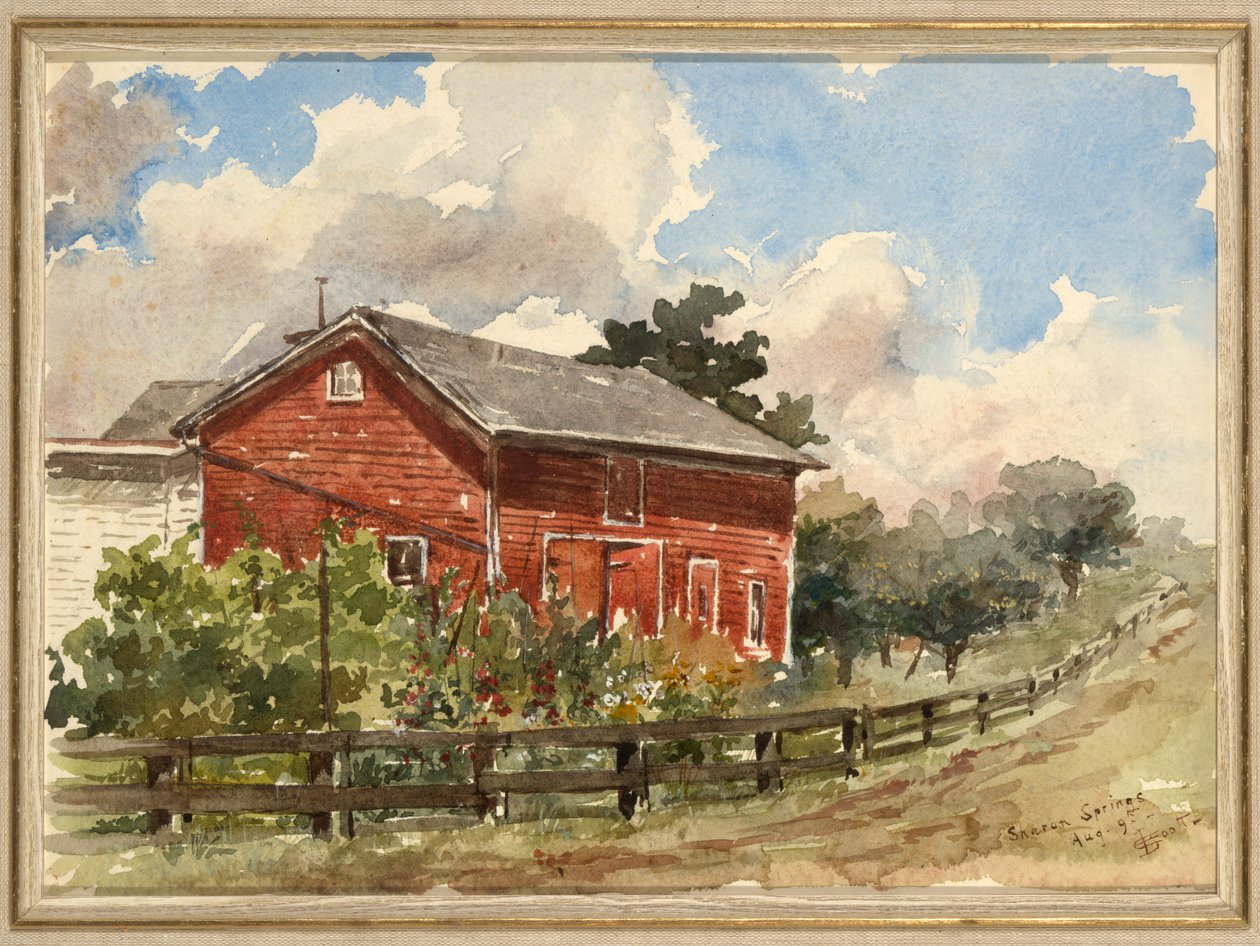 Sharon Springs, 1883. od Elizabeth Boott Duveneck