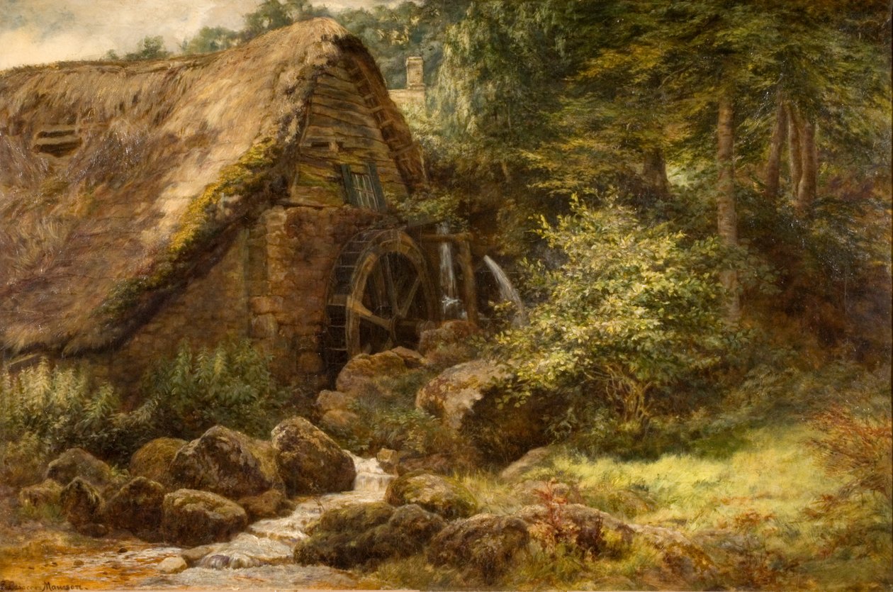 Mlýn na Svaté ulici od Elizabeth Cameron Mawson