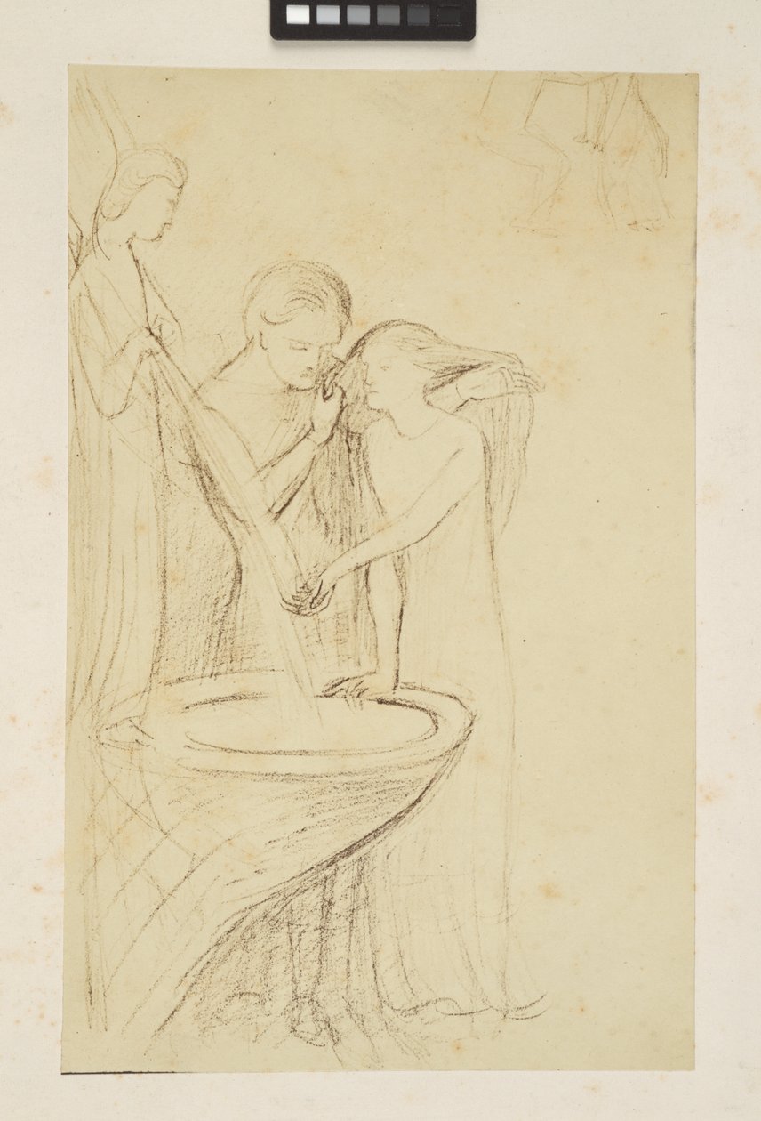Návrhy a náčrty od Elizabeth Eleanor (1834 62) Siddal