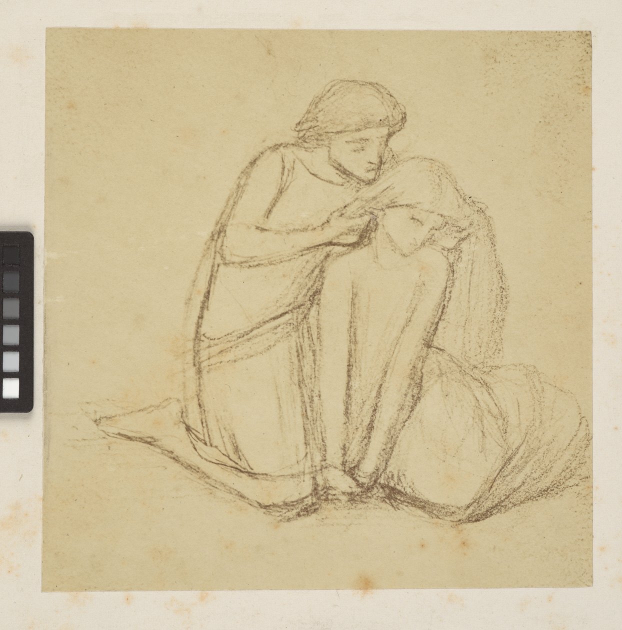 Návrhy a náčrty od Elizabeth Eleanor (1834-62) Siddal