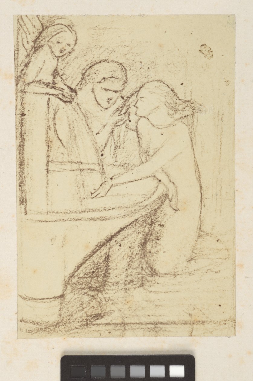 Návrhy a náčrty od Elizabeth Eleanor (1834-62) Siddal