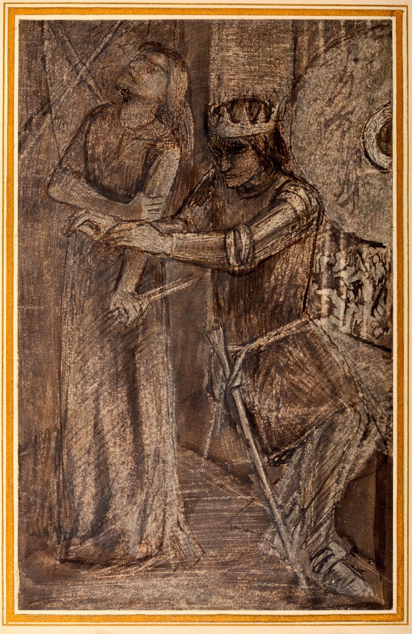 Macbethové od Elizabeth Eleanor (1834 62) Siddal