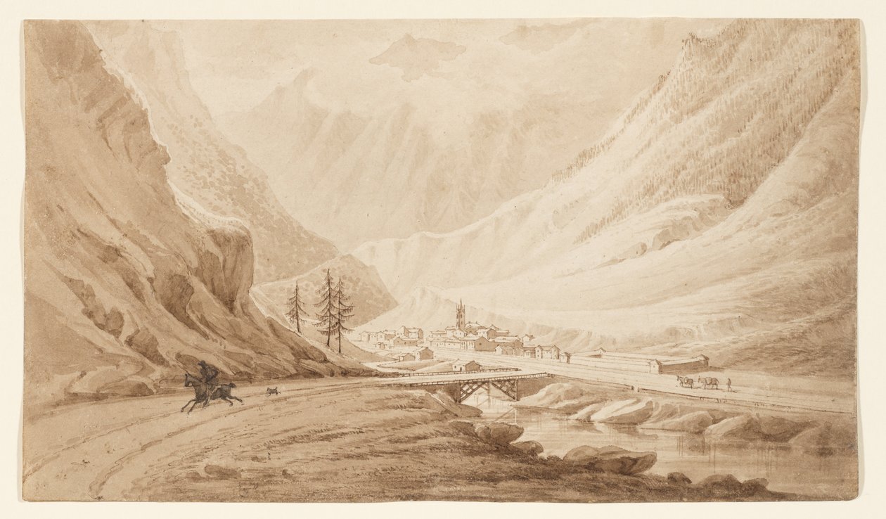 Lans Le Bourg od Elizabeth Frances Batty