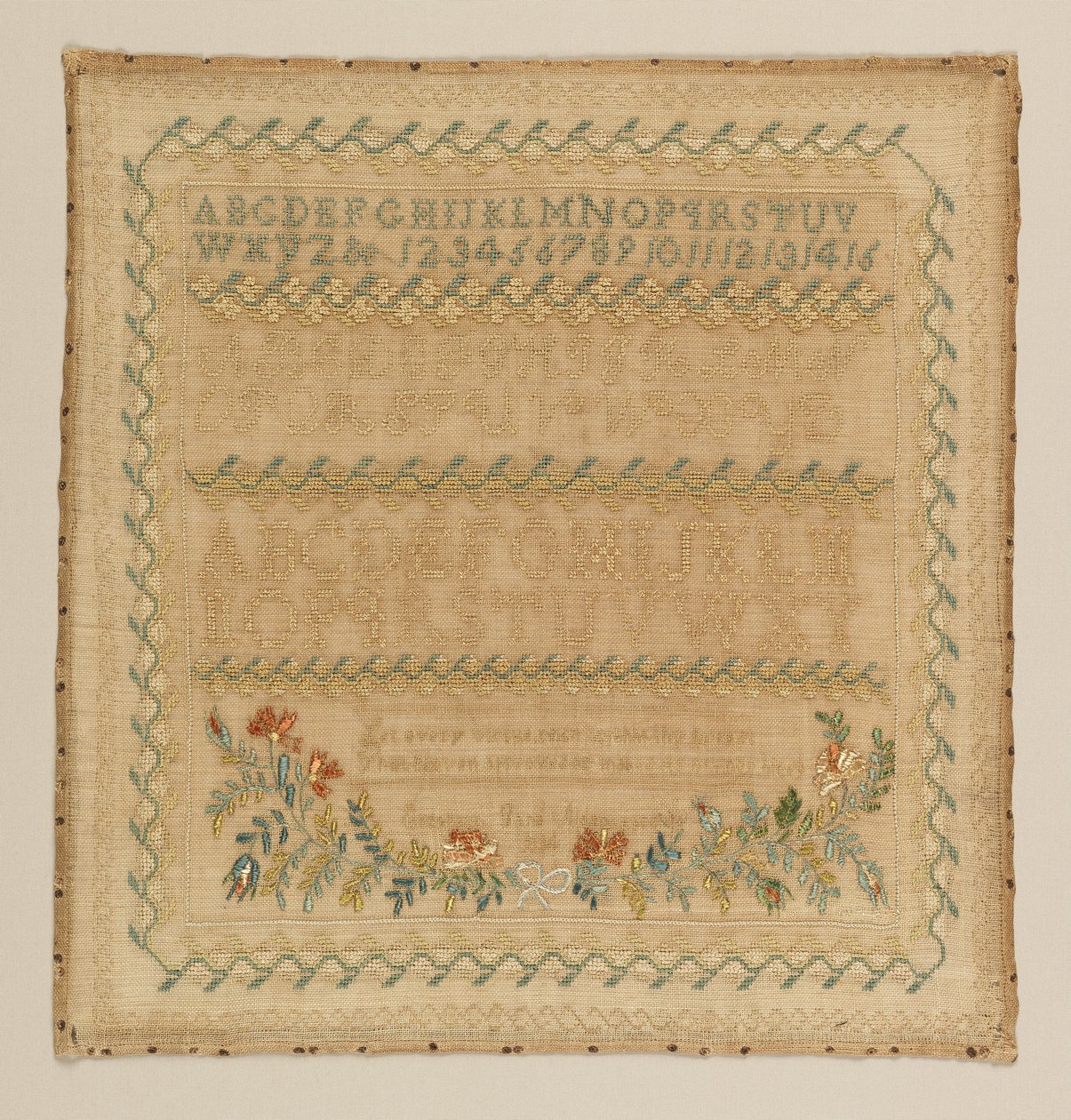 Sampler od Elizabeth Jane Alden