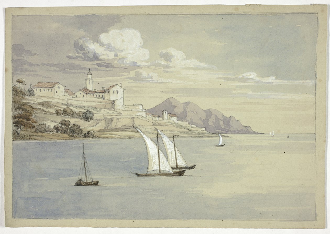 Portofino z moře, Janov od Elizabeth Murray