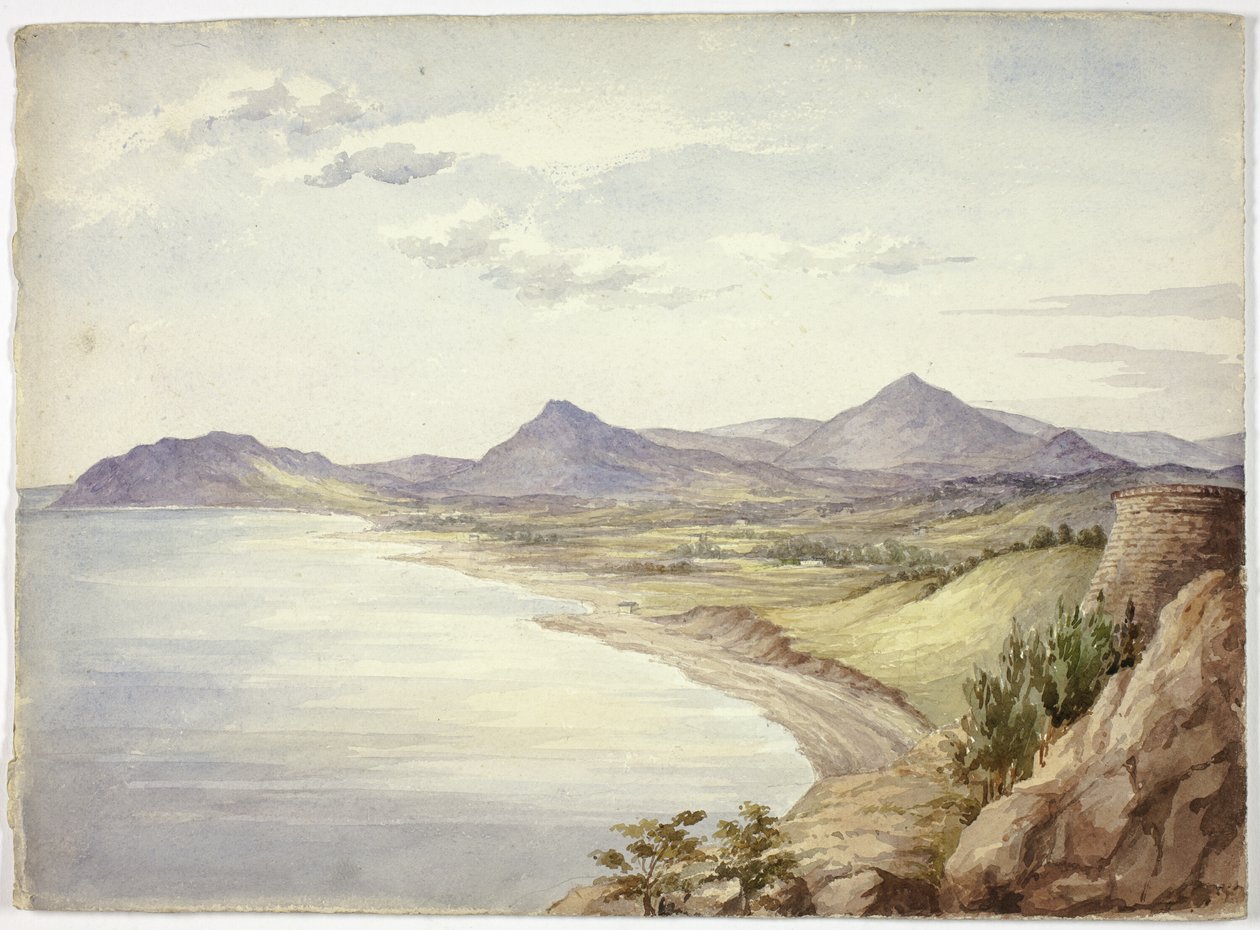 Victoria Castle a Val of Shanganagh, Dun Laoghaire od Elizabeth Murray