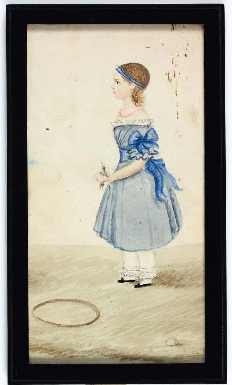 Elizabeth Sophia Hawkins-Whitshed, poté paní Arthur Cavendish Bentinck (smalt) od Elizabeth Sophia Hawkins Whitshed