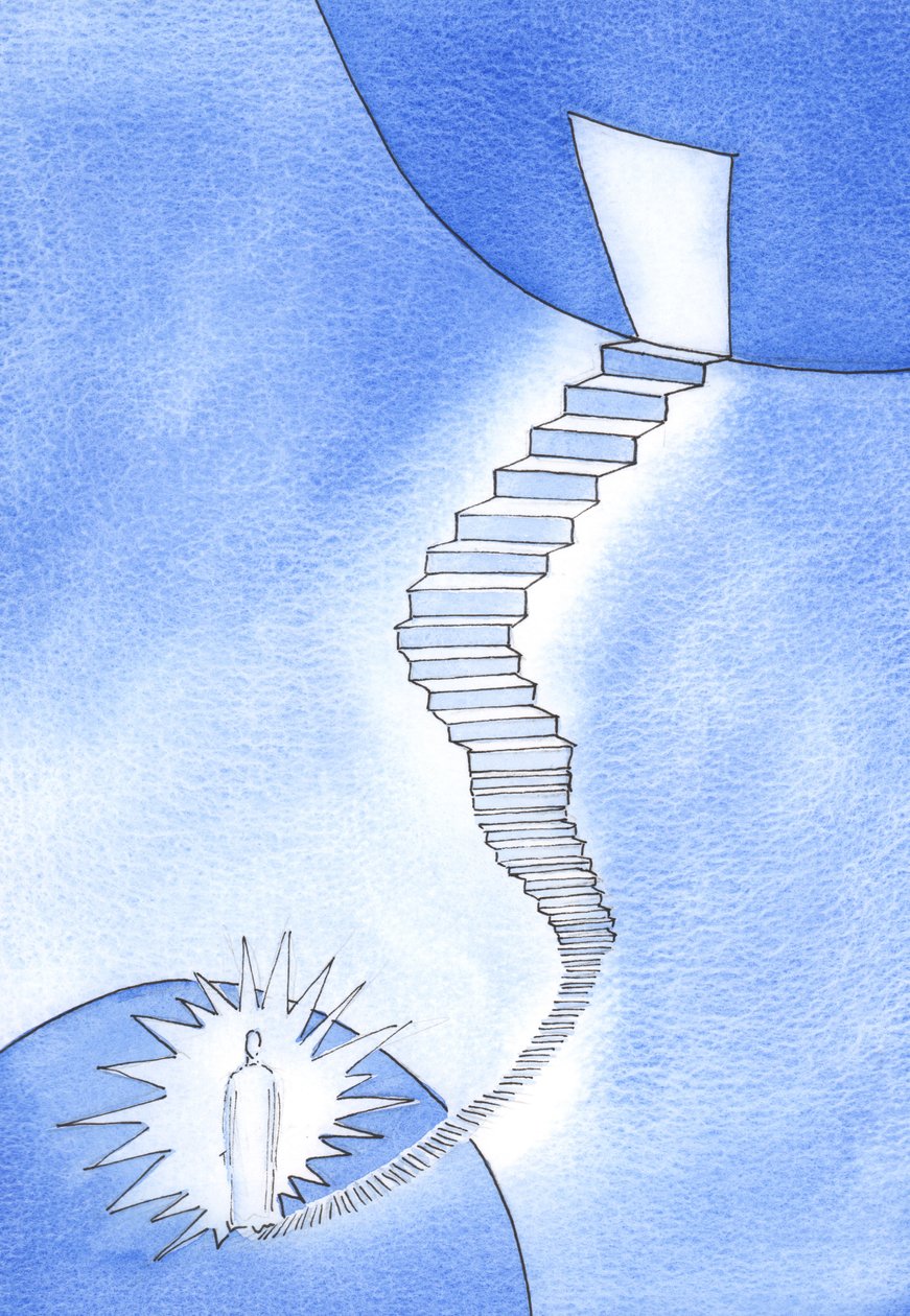 A Stairway to Heaven: Byl to Kristus, kdo mě přivítal na začátku dlouhého „šplhání“ do nebe a kdo mě povzbudil, abych žil vírou, 2002 (bez papíru) od Elizabeth Wang