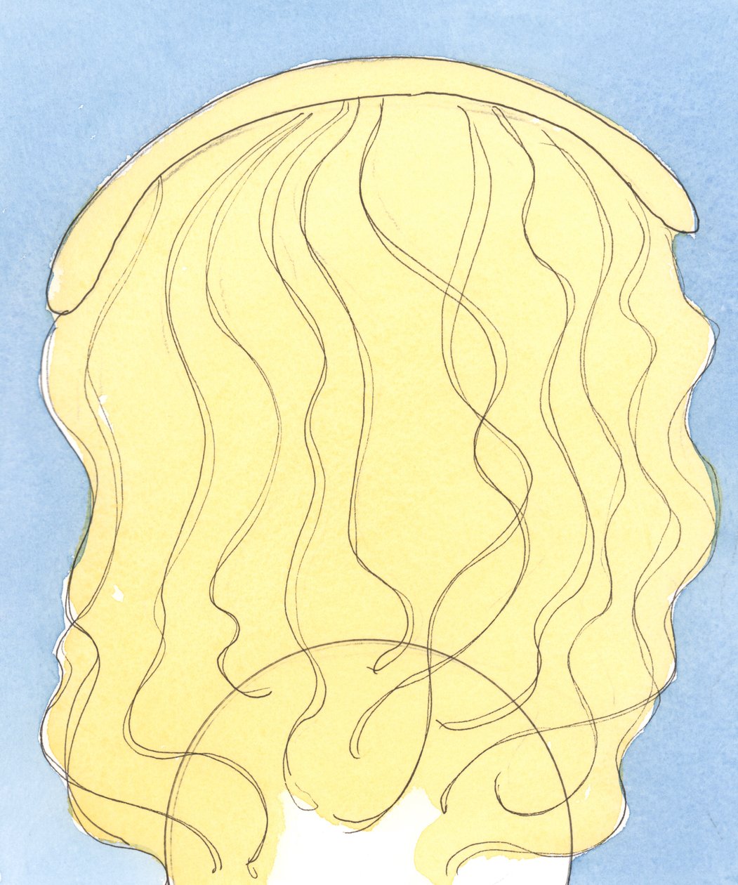 Bůh je jako stálá Přítomnost nad námi, sahá po celé Zemi, aby se dotkl, pomohl, uzdravil, uklidnil, učil a utěšoval, 2004 (bez papíru) od Elizabeth Wang