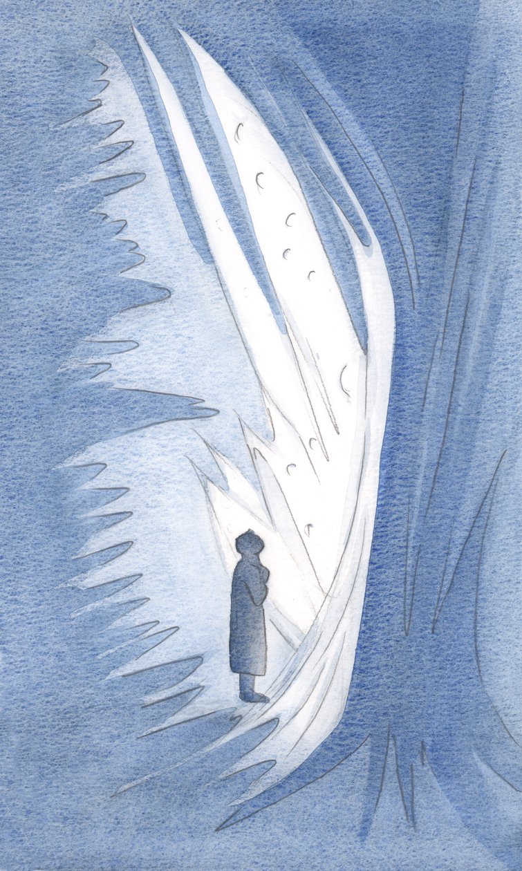 Viděl jsem, že musíme uctívat nejen svaté anděly, ale všechny jasné duše, které střeží, 2000 (bez papíru) od Elizabeth Wang