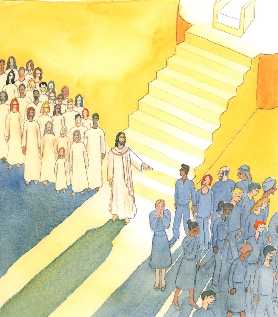 Je nezbytné, abychom milovali Boha a milovali své bližní, 2004 (bez papíru) od Elizabeth Wang