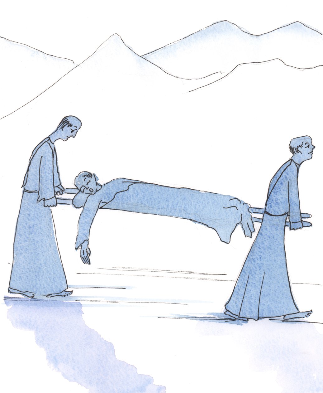 Svatý František z Assisi byl až do samého konce horlivý v lásce k Bohu a k druhým, mluvil upřímně o nebi a pekle., 2004 (bez papíru) od Elizabeth Wang