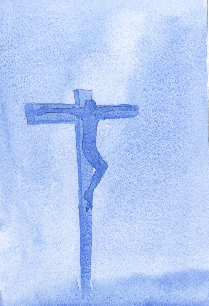 Jaký příklad pokory nám dal Kristus na Kalvárii, kde náš Bůh ukázal pouze trpělivost, lásku a odpuštění, 2001 (bez papíru) od Elizabeth Wang
