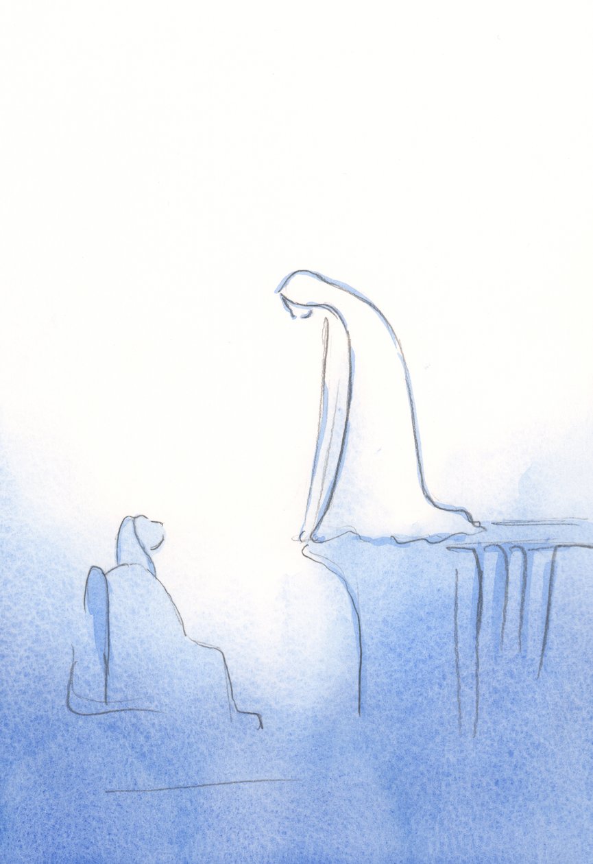 Když žádám naši Paní o pomoc, slyší mě, 2002 (bez papíru) od Elizabeth Wang