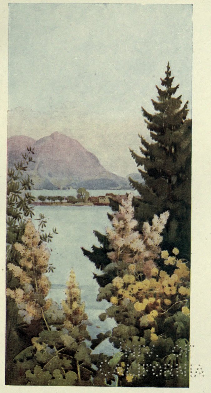 Zahrada, Lago di Como, Ilustrace z 