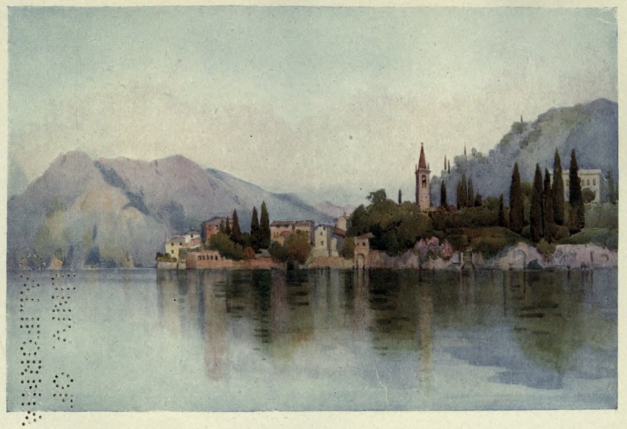 Varenna, Lago di Como, Ilustrace z 
