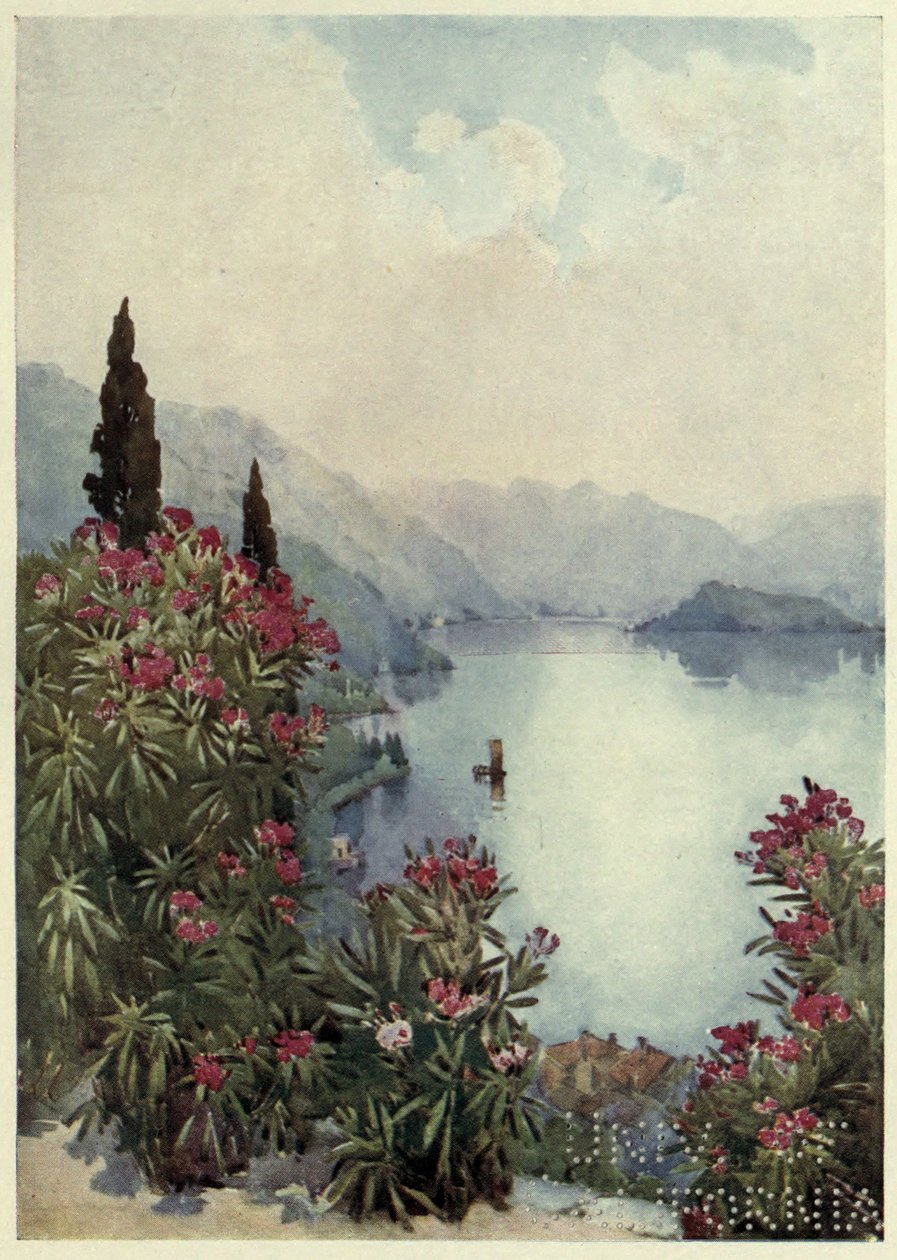 Villa Serbelloni, Lago di Como, Ilustrace z 