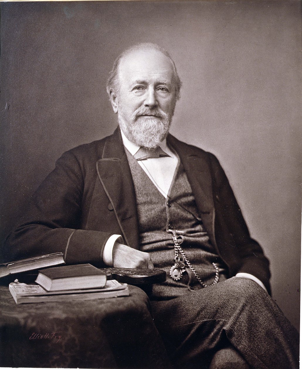 Edward Frankland (1825-99) od Elliott und Fry Studio