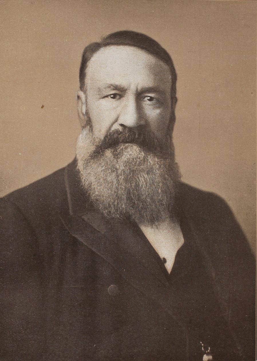 Generál Joubert (sépiová fotografie) od Elliott und Fry Studio