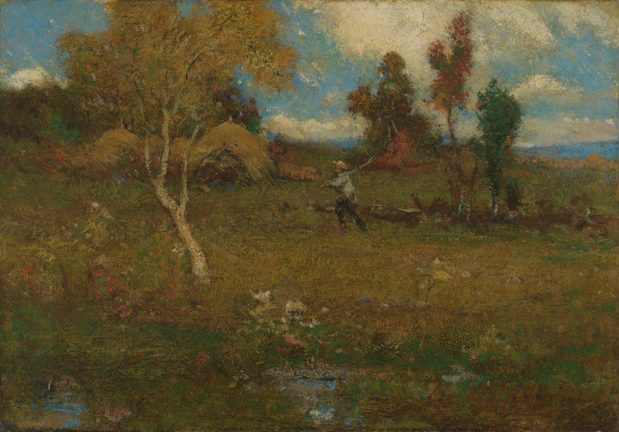 Návrat z farmy, ca. 1915-1920. od Elliott Daingerfield