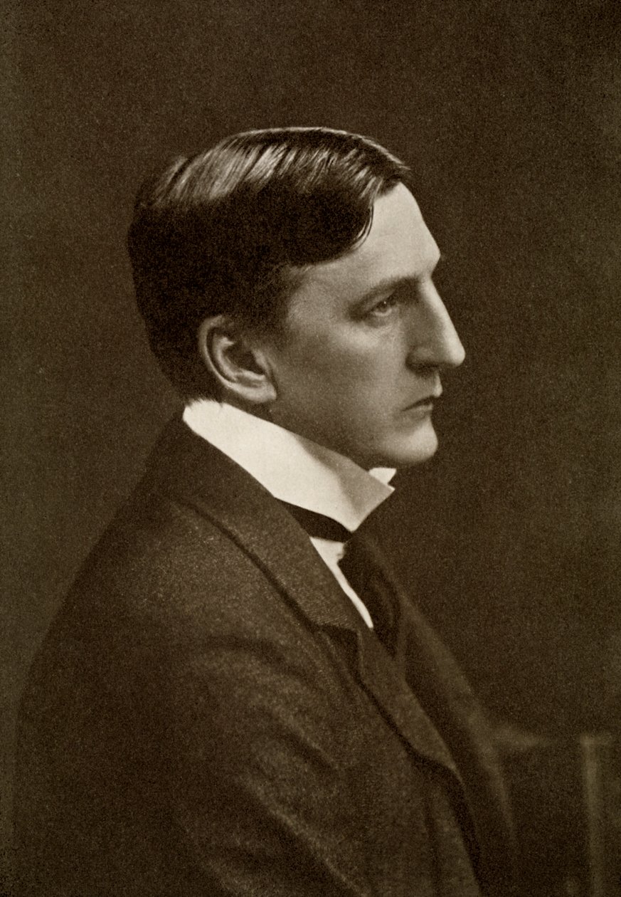Alfred Edward Woodley Mason , britský autor, 1910. od Elliott and Fry