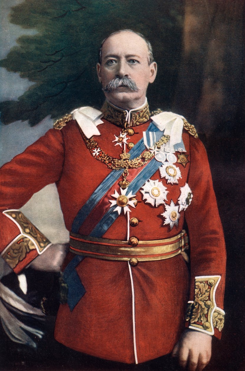 Generál Sir Francis Wallace Grenfell, britský voják, 1902 od Elliott and Fry