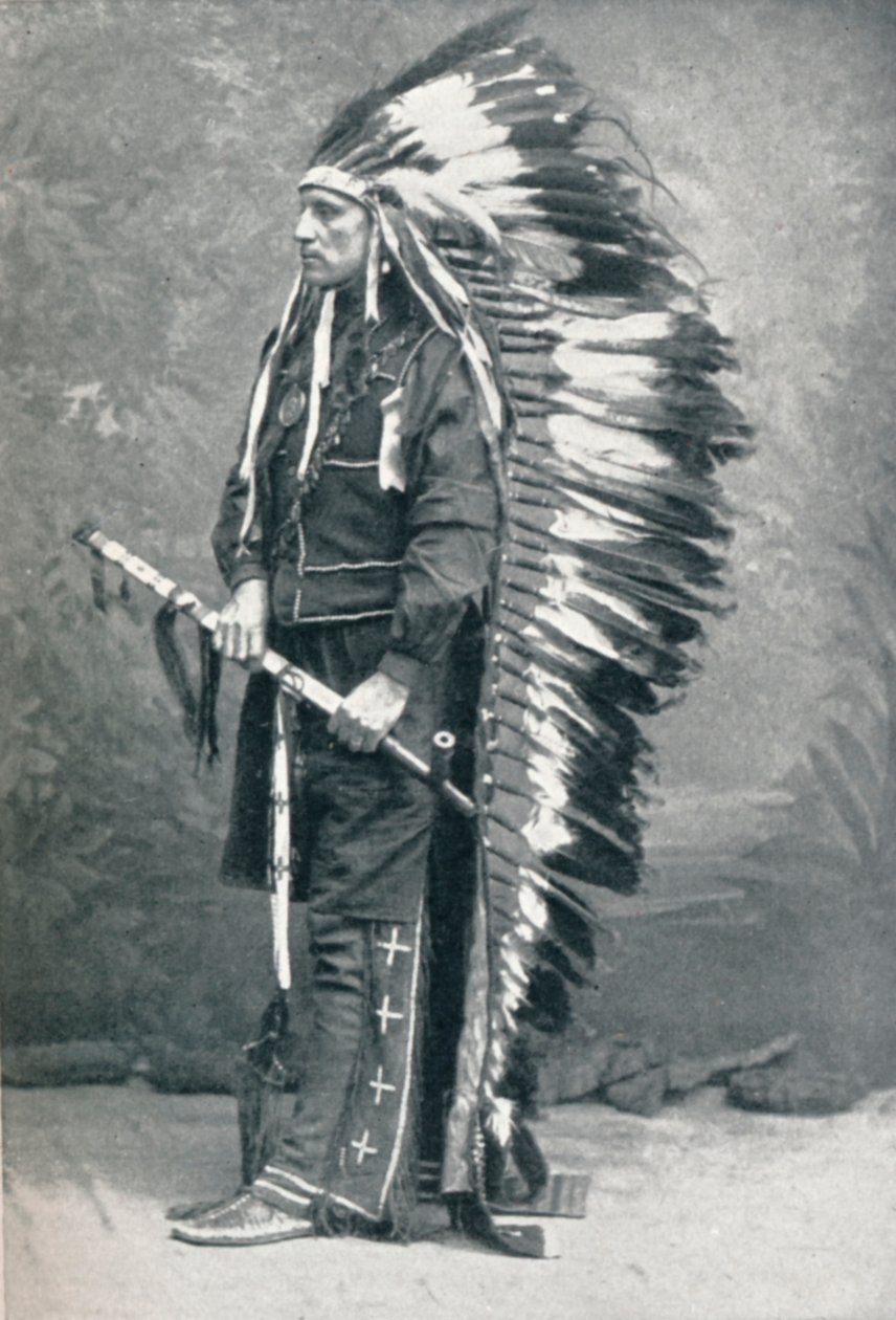 Severoamerický Indián, 1912 od Elliott and Fry