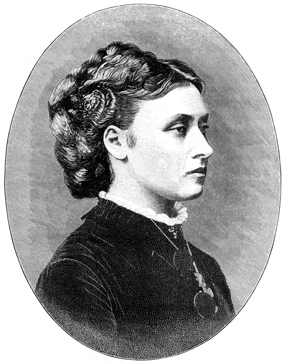 Princezna Louise, vévodkyně z Argyll, čtvrtá dcera královny Viktorie, 1900. od Elliott and Fry