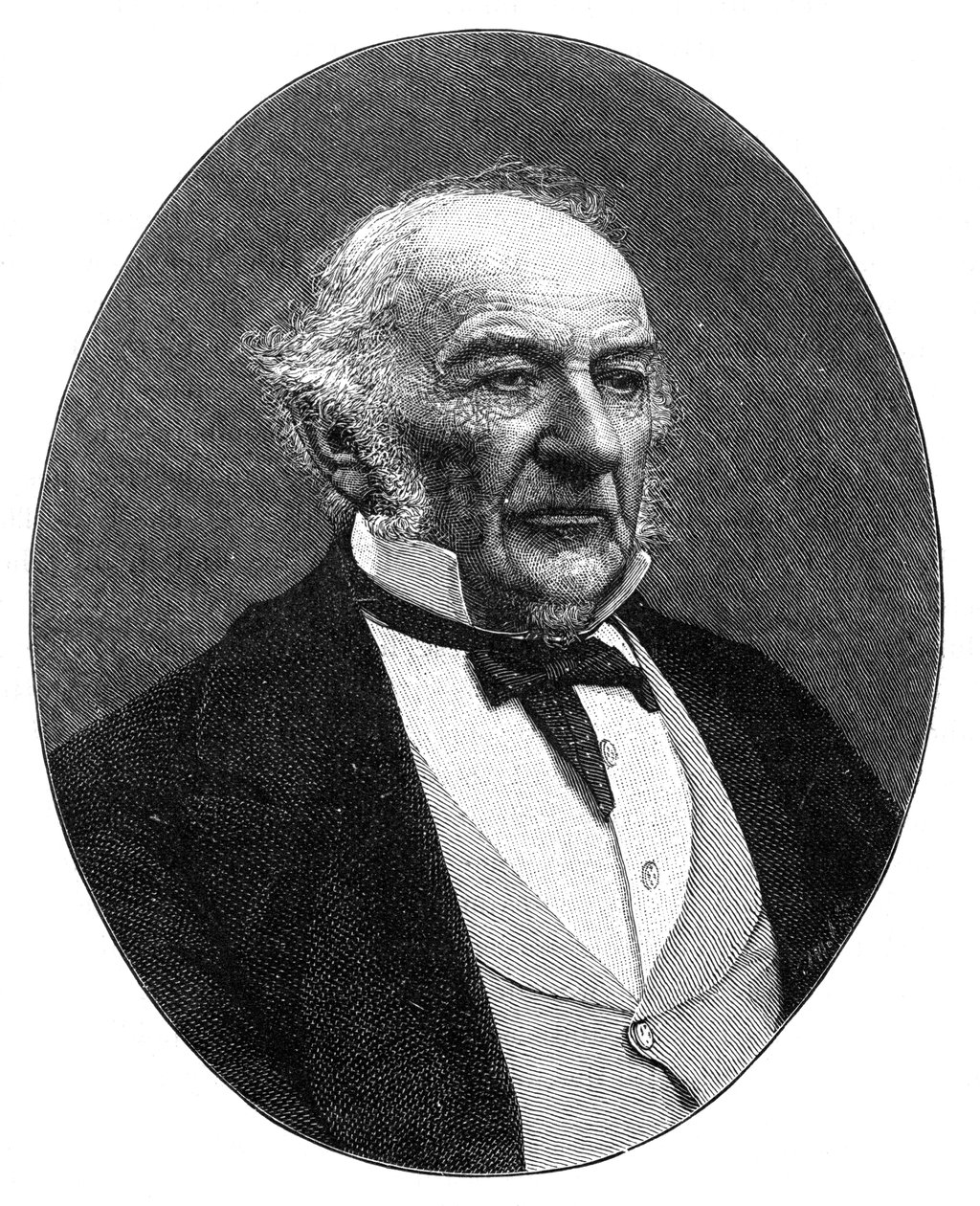 William Ewart Gladstone, britský státník a předseda vlády Liberální strany, c1890. od Elliott and Fry