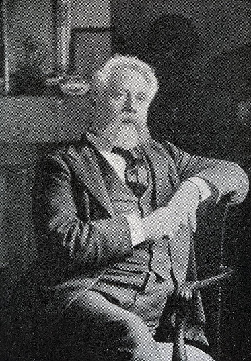 William Ernest Henley od Elliott und Fry Studio