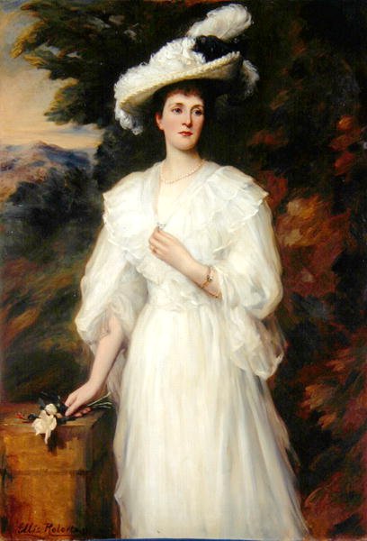 Portrét Edith, Lady Cunard od Ellis William Roberts