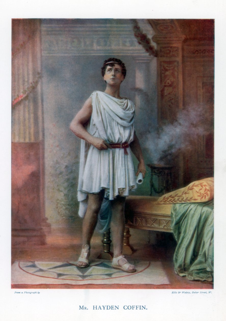 Charles Hayden Coffin , anglický herec a zpěvák, 1901. od Ellis and Walery