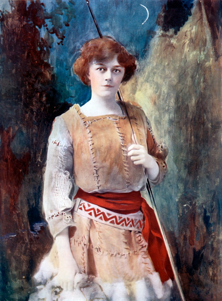 Dame Irene Vanbrugh ve filmu Obdivuhodný Crichton, c1902. od Ellis and Walery