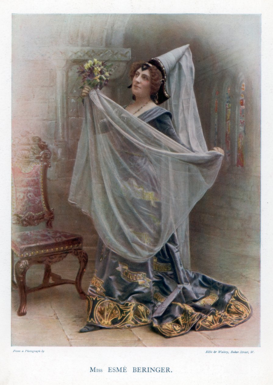 Esme Beringer , britská herečka, 1901. od Ellis and Walery