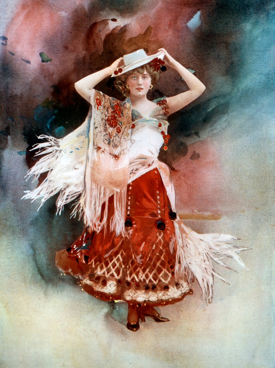 Evie Greene v Kitty Grey, c1902. od Ellis and Walery