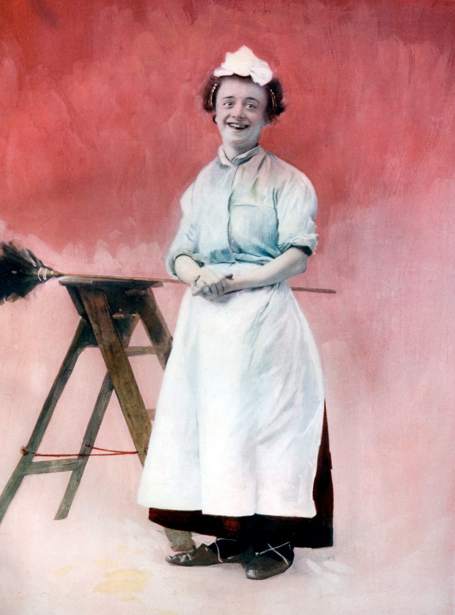 Louie Freear ve filmu Lady Slavey, c1902. od Ellis and Walery