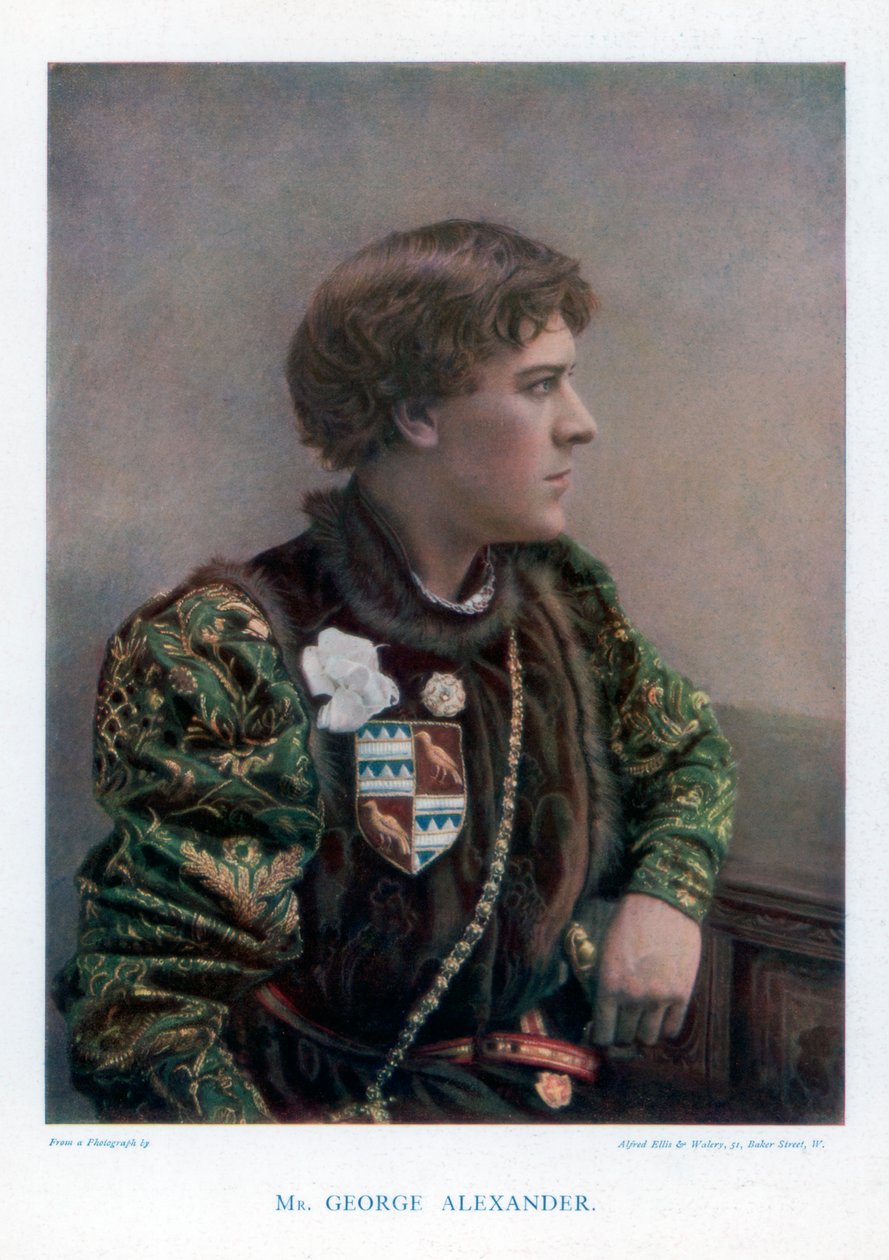 Sir George Alexander , anglický herec a divadelní manažer, 1901. od Ellis and Walery