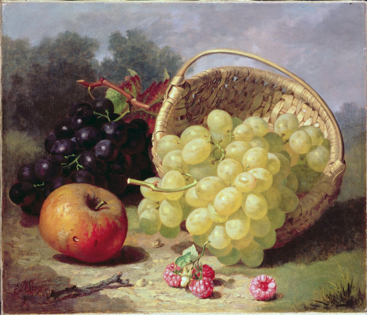 Zátiší s ovocem, 1873 od Eloise Harriet Stannard