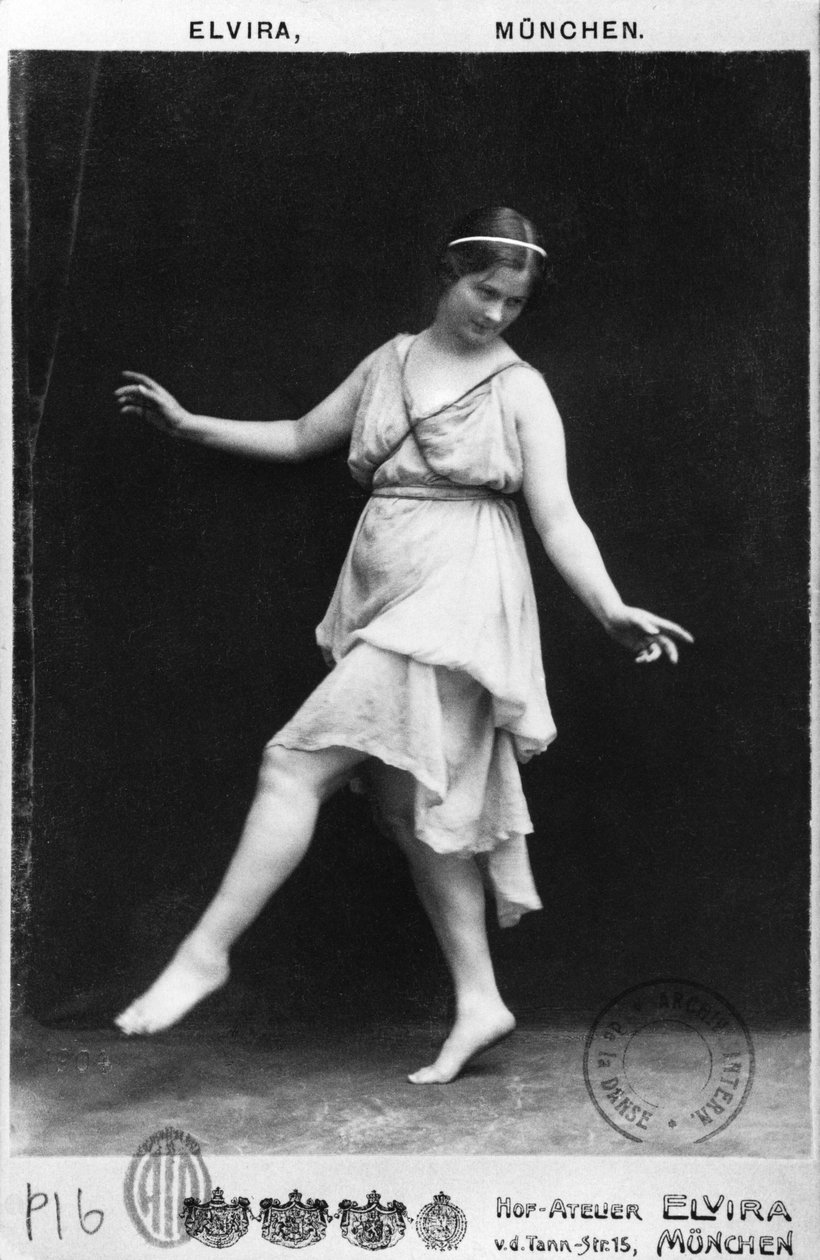 Isadora Duncan (1877-1927) kolem 1903-04 od Elvira Studio