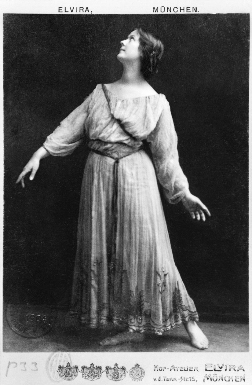 Isadora Duncan (1877-1927) kolem 1903-04 od Elvira Studio