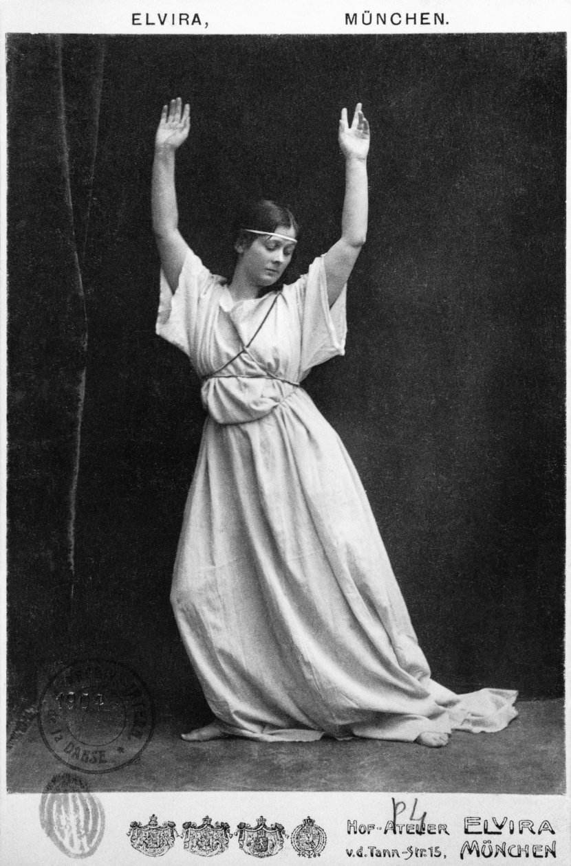 Isadora Duncan (1877-1927) kolem 1903-04 od Elvira Studio
