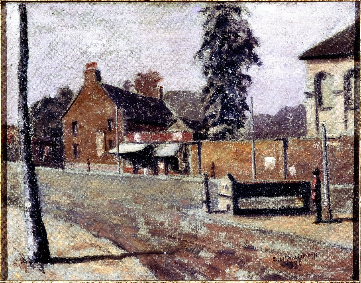 Na okraji Eppingu (olej na plátně) od Elwin Hawthorne