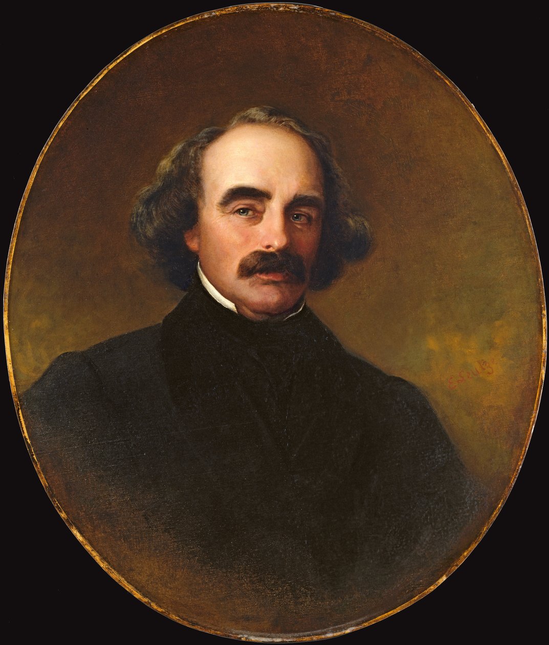 Nathaniel Hawthorne od Emanuel Gottlieb Leutze