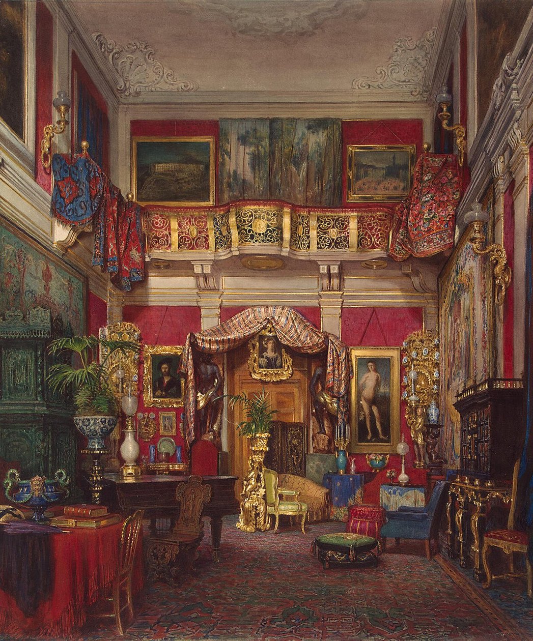 Pokoj ve Villa di Quarto, nedaleko Florencie od Emanuel Stöckler