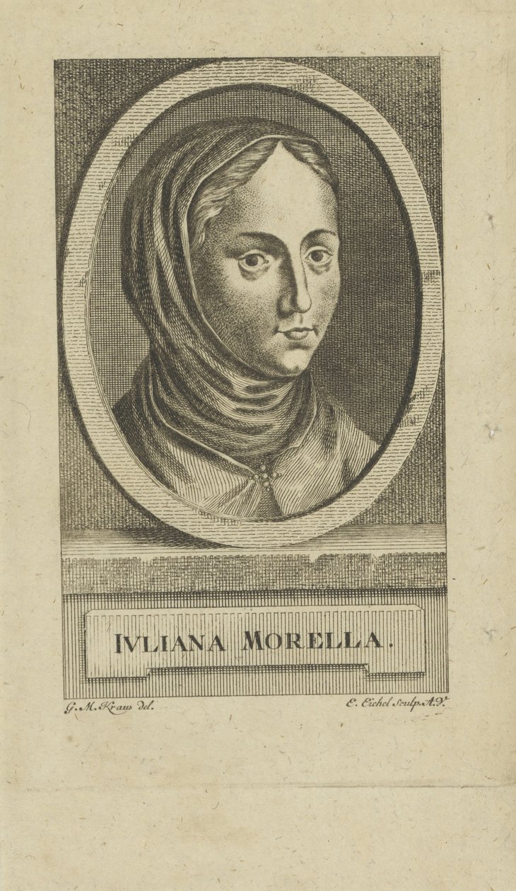 Portrét Juliany Morell 1594-1653, před rokem 1777. od Emanuel Eichel